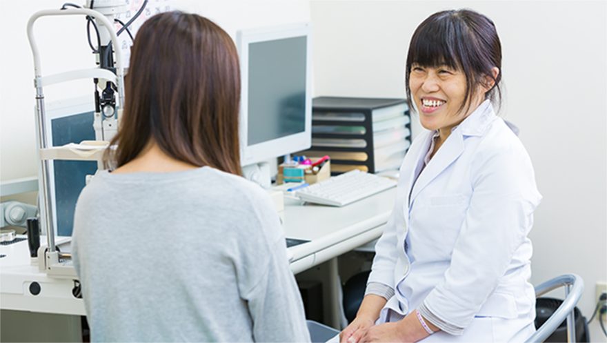 誠実・親身をモットーに地域の皆様の目の健康を守りたい